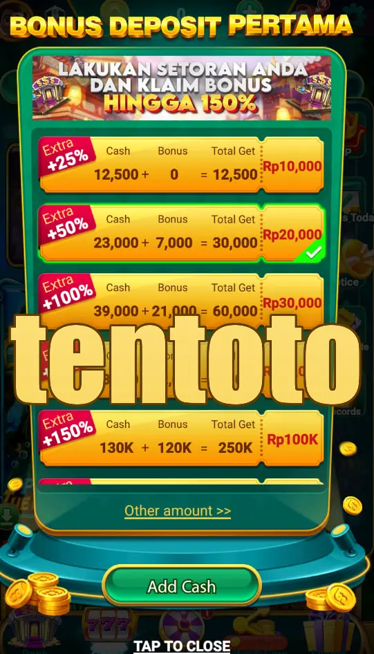 tentoto Tangkapan Layar Resmi APK